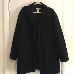 J. Crew Navy Coat